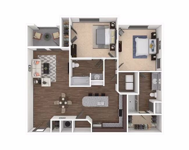 Unit 3111 floor plan